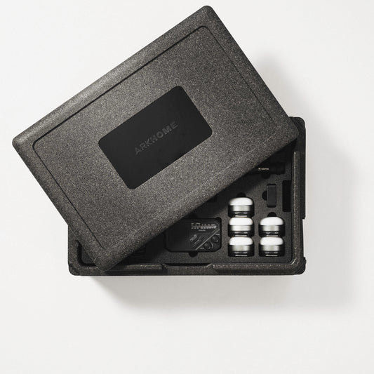 ARKHOME COMPLETE+ noodpakket voor thuis met verlichting, radio, batterijen en waterfilter